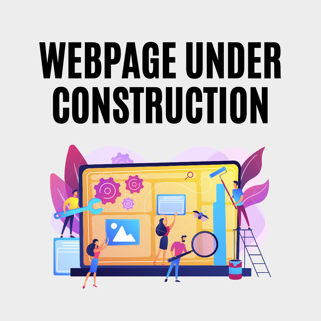 Webpage under construction graphic