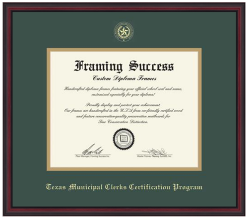 TMCCP Certificate Frames